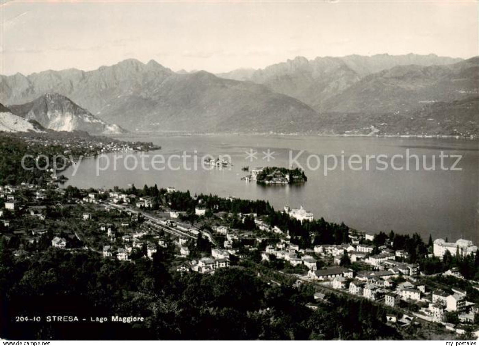Stresa Borromeo Lago Maggiore IT Lago Maggiore Panorama