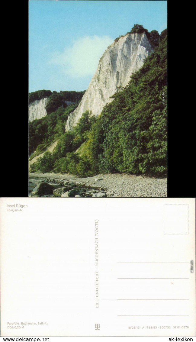 Stubbenkammer-Sassnitz Saßnitz Königsstuhl  xx 1986