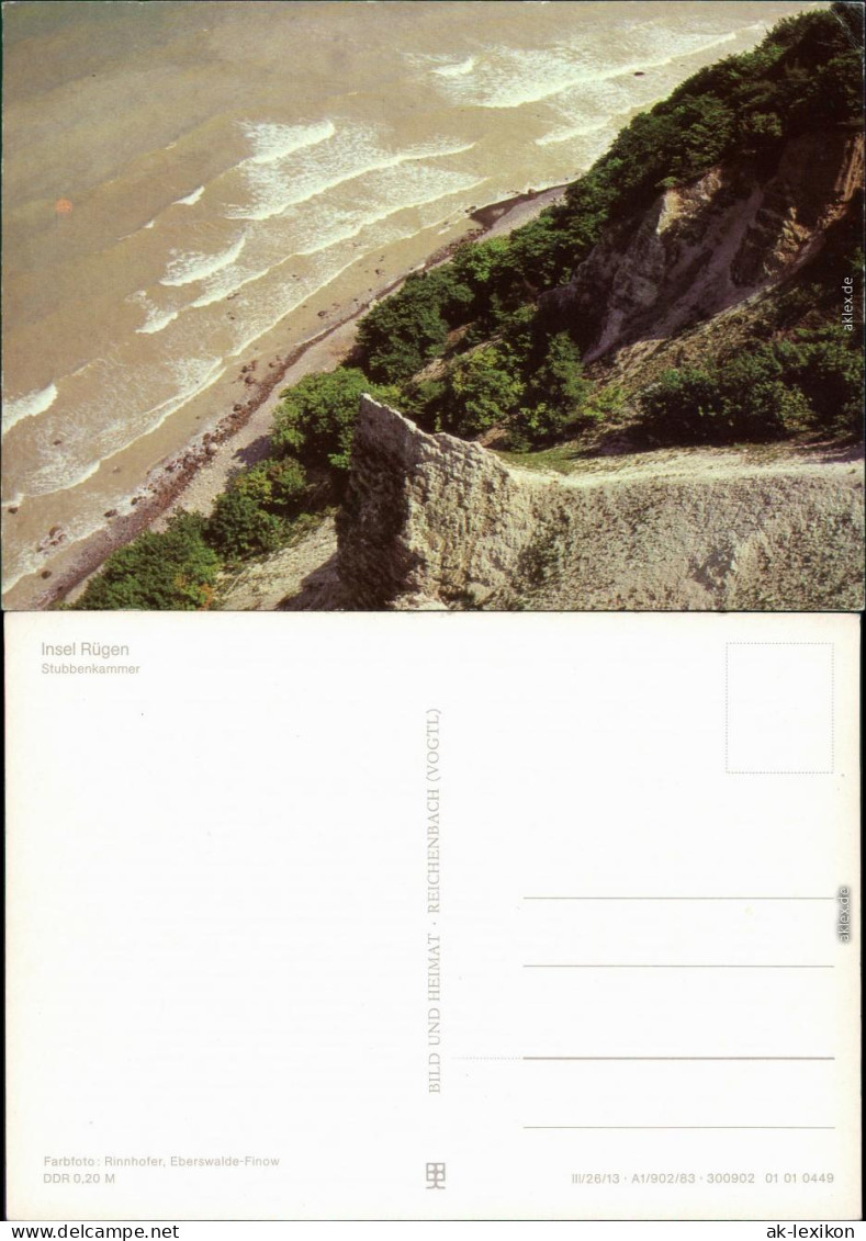 Stubbenkammer Sassnitz Saßnitz Stubbenkammer Ansichtskarte 1983