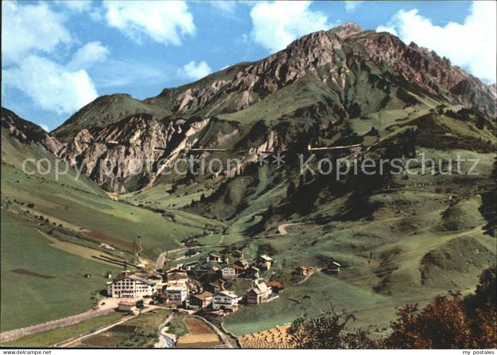 Stuben Vorarlberg Ortsnansicht
