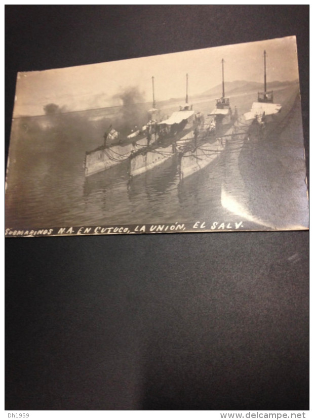 SUBMARINOS NA EN CUTUCO LA UNION SAN SALVADOR  EL SALVADOR U BOOT SOUS MARIN
