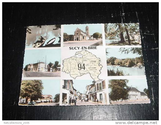 SUCY-EN-BRIE ENVIRONS DE SUCY-EN-BRIE - 94 val de marne - carte postale de France