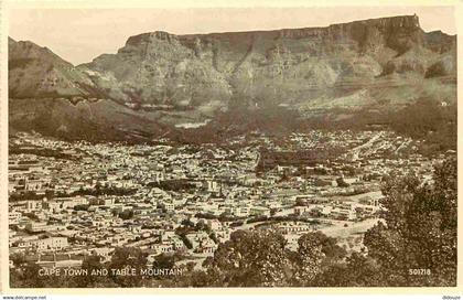 Afrique du Sud - South Africa - Cape Town - Table Mountain - CPA - Voir Scans Recto-Verso