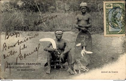 CPA Brazzaville Französisch Kongo, Kriegsausrüstung, Mission