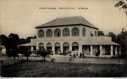 CPA Brazzaville, Französisch-Kongo, Rathaus
