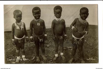 CPA - Carte Postale -Afrique du Sud - Typical young Zulus -1921-S4699