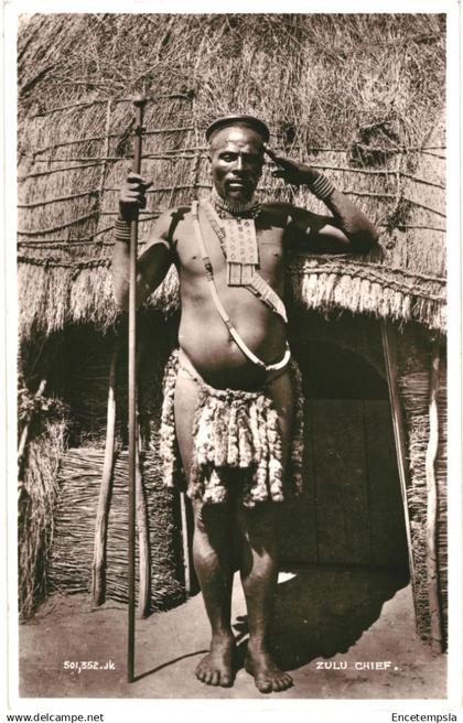 CPA Carte Postale  Afrique du Sud  Zulu Chief   VM87643ok