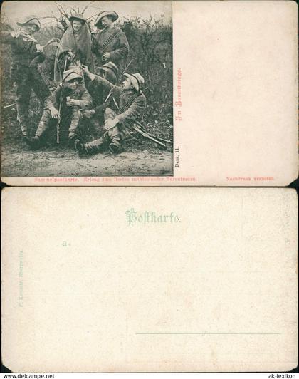 Südafrika Im Burenkriege. Soldaten Kolonie Militaria South Africa 1908