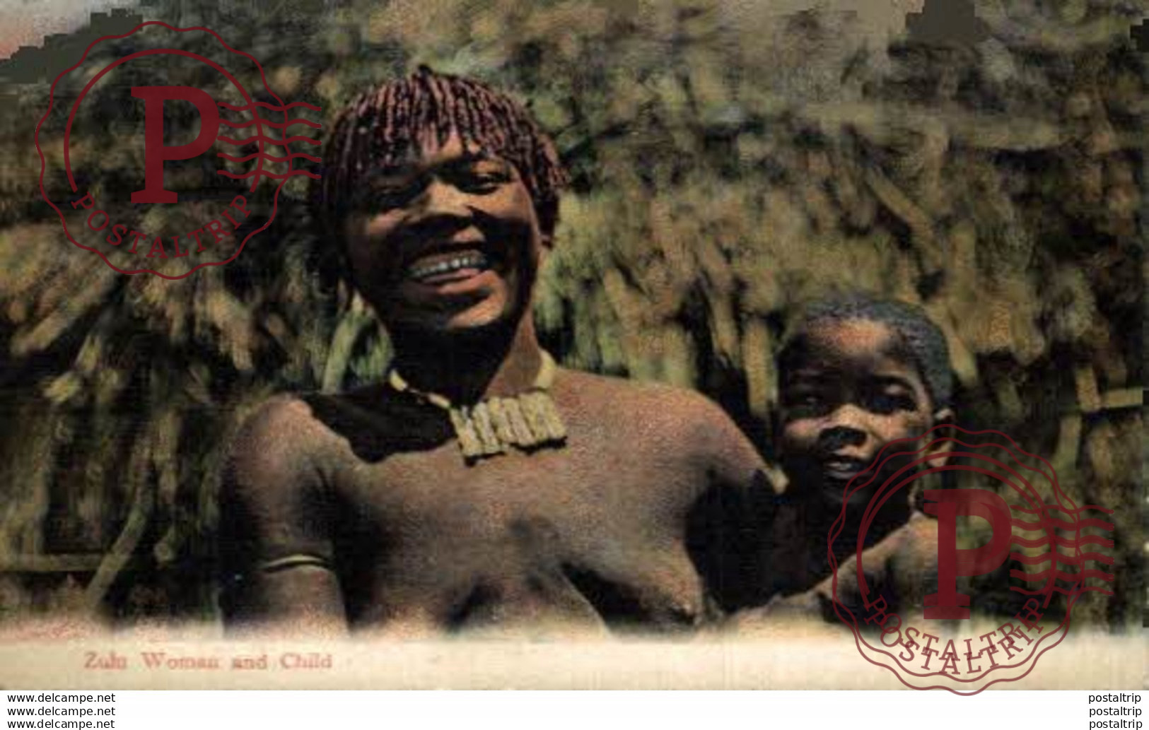 SUDAFRICA // SOUTH AFRICA - ZULU WOMAN AND CHILD