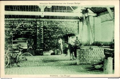 CPA Rungu Französisch Kongo, Les Forges