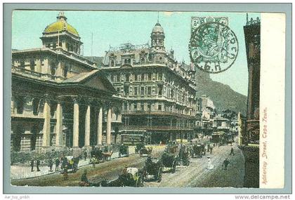 Südafrika Cape Town Adderley Street 1910-11-21 Kutschen