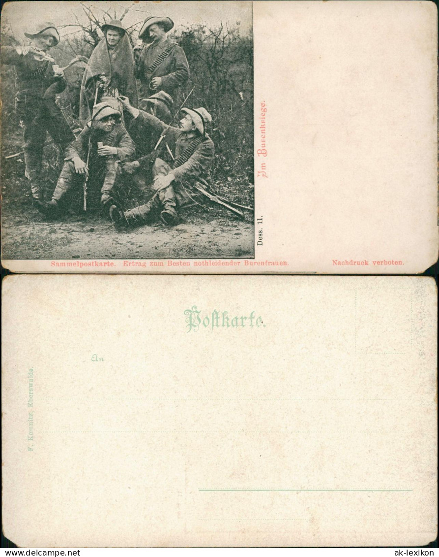 Südafrika Im Burenkriege. Soldaten Kolonie Militaria South Africa 1908