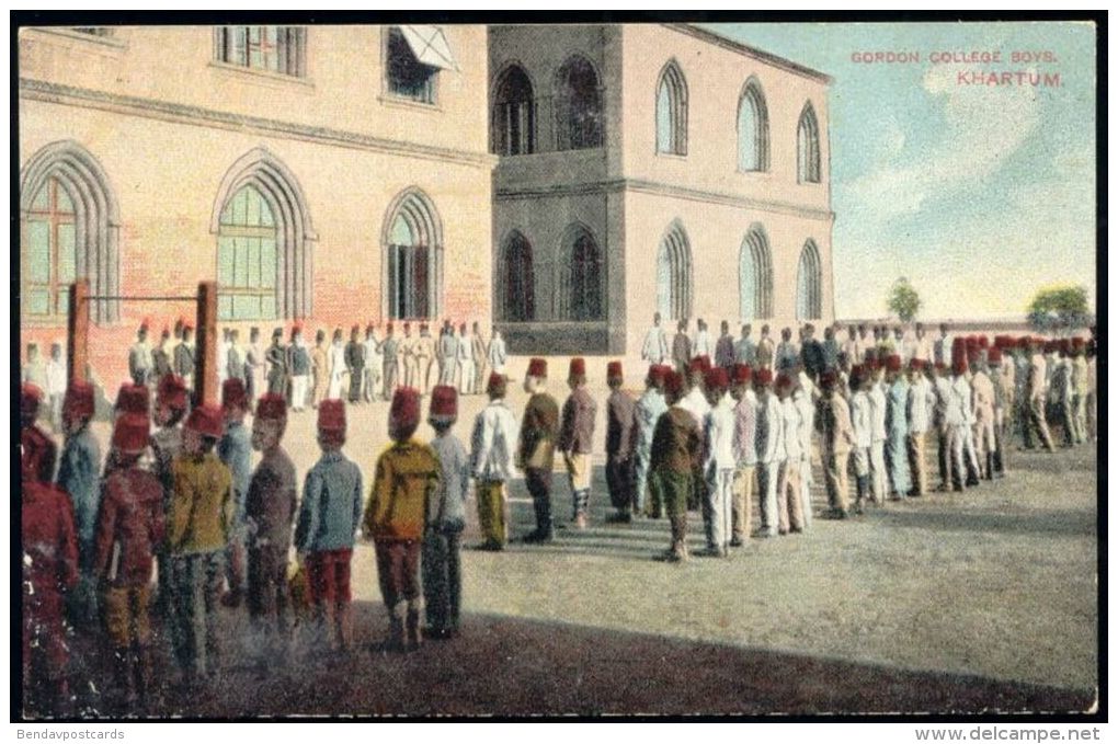 sudan, KHARTOUM, Gordon College Boys (1910s) Washing Powder Ad