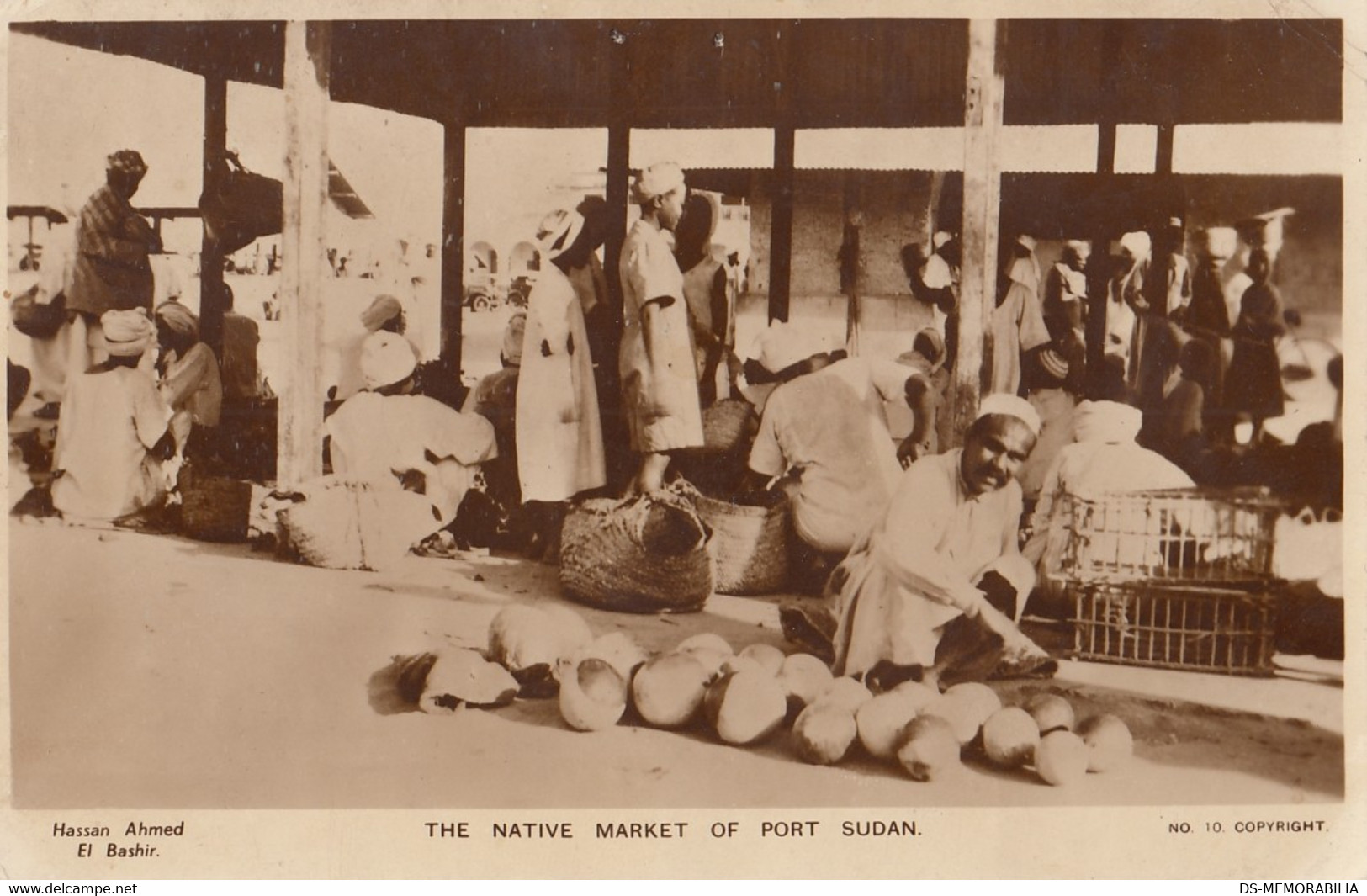 Sudan - Port Sudan , Native market