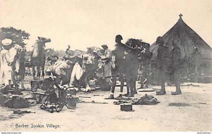 Sudan - Berber Suakin Village - Publ. M. Venieris