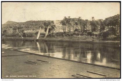 sudan, KHARTOUM, River Nile Scene (1914)