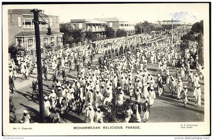 sudan, Mohammedan Religious Parade, Islam (1950s) RPPC