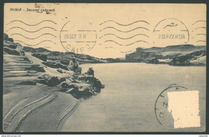SUDAN Nubia vintage postcard Africa
