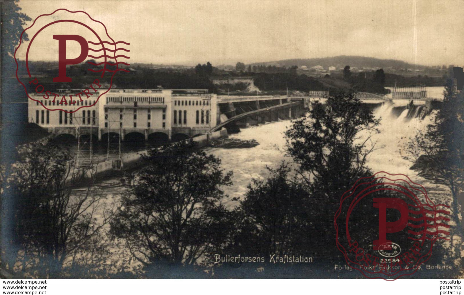 SUECIA // SWEEDEN. BULLERFORSENS KRAFTSTATION