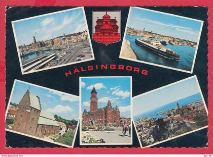 245320 / Halsingborg - SHIP PORT PANORAMA , Sweden Schweden Zweden Suede Svezia