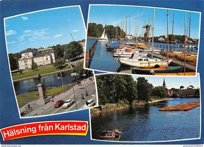 BG35832 halsning fran karlstadt ship bateaux sweden