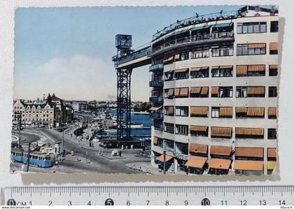 I122012 Cartolina Svezia - Stockholm - Katarinahissen - VG 1956