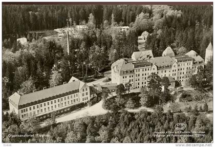 PK Zweden - Sverige - Orupssanatoriet flygfoto