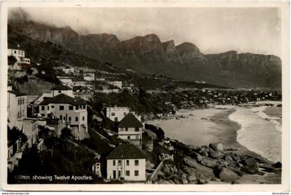 Clifton showing Twelve Apostles