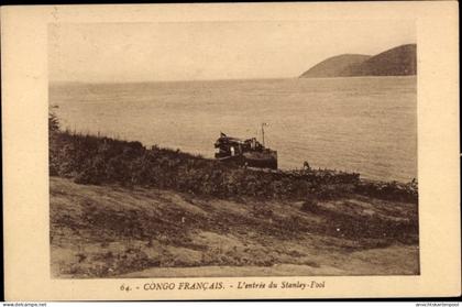 CPA Französisch-Kongo, Der Eingang zum Stanley-Pool