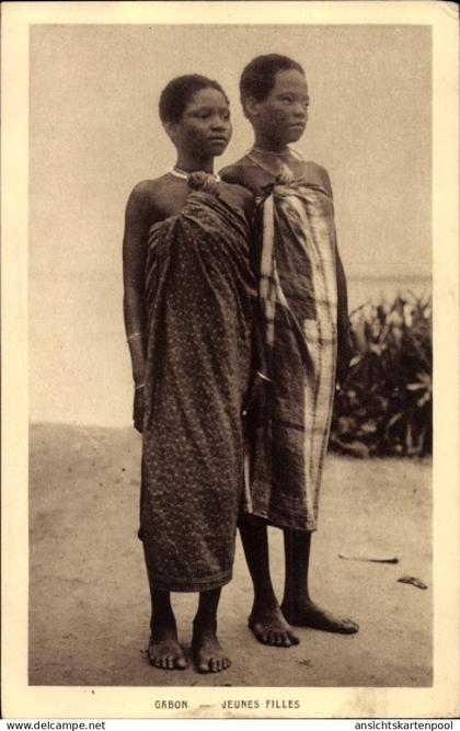 CPA Gabon Gabun, Jeunes Filles