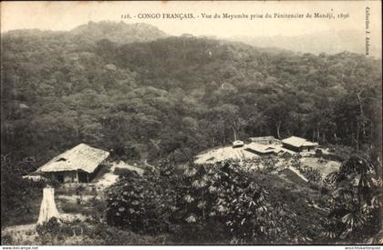 CPA Mandji Gabun, vue du Mayumbe prise du Penitencier