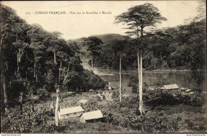 CPA Mandji Gabun, Vue sur le Kouilou