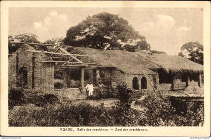 CPA Rungu Französisch-Kongo, Maschinenraum