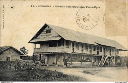 CPA Sindara Gabun, Katholische Mission Trois-Epis