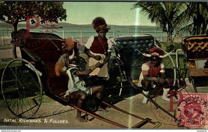 SOUTHAFRICA. SUDAFRICA - Natal Rickshas and Pullers