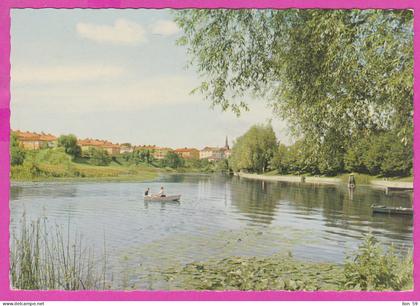 290321 / Sweden - Linköping - Parti av Stångån , Lake boat trip House PC Schweden Zweden Suede Svezia