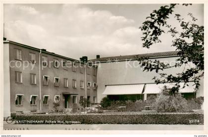 Kristinehamn Sweden Folkets Hus terrassen
