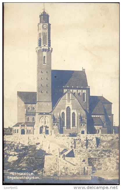 PK - Zweden Suede - Stockholm - Engelbrektskyrkan