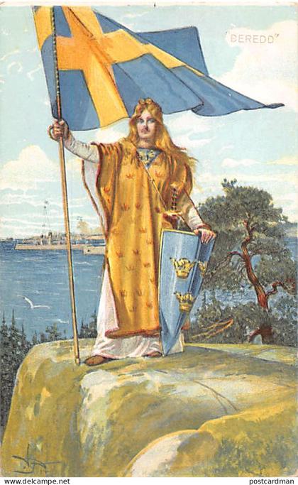 SVERIGE Sweden - Beredd (Prepared) - Axel Eliassons Konstförlag