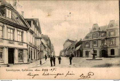 Zweden Sweden - Karlskrona - Ronnebygatan