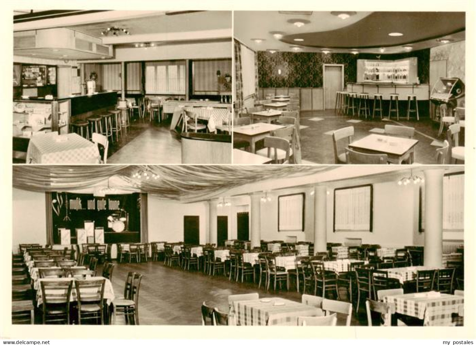 Suedlengern Gaststaette Gustav Spilker Gastraeume Speisesaal Bar