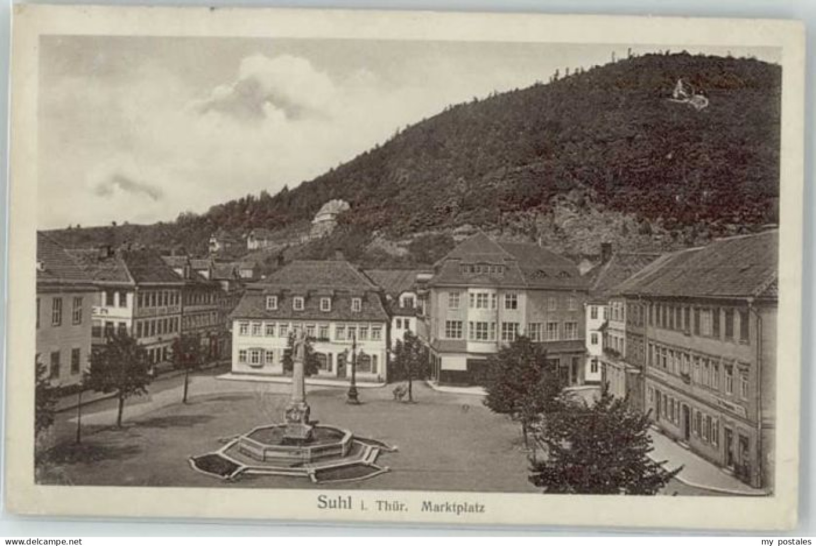 Suhl Thueringer Wald Suhl Marktplatz