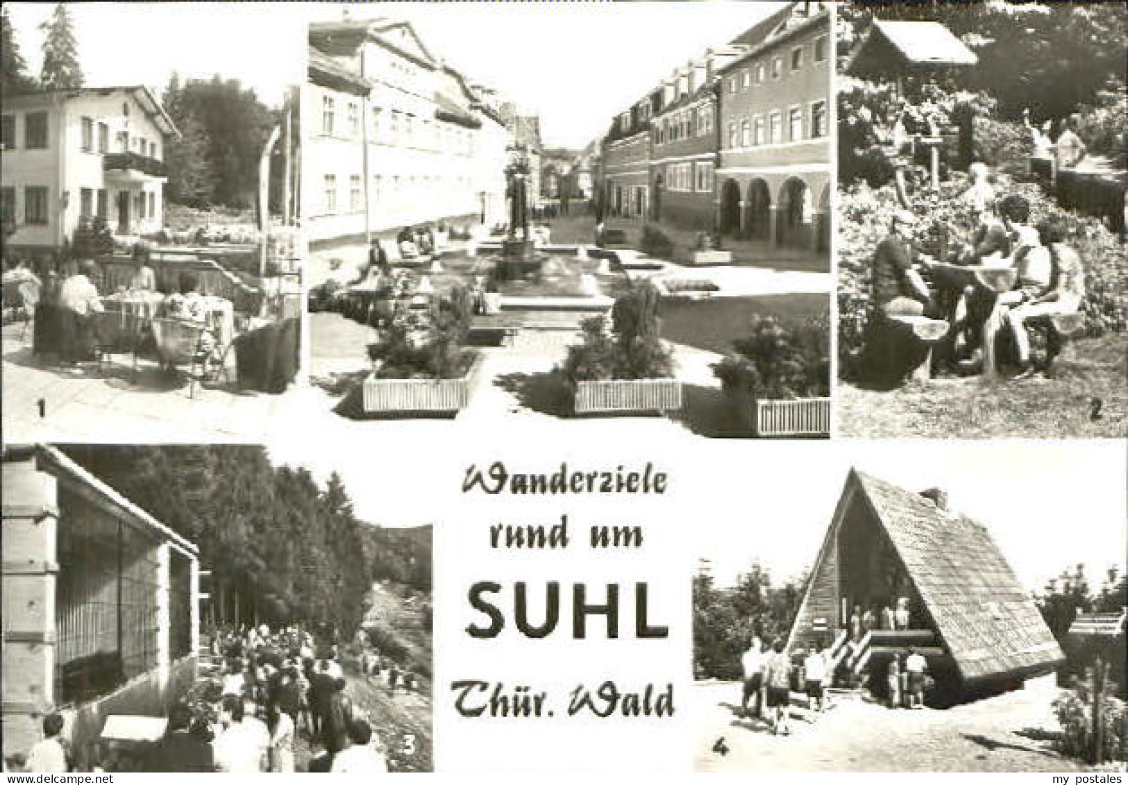 Suhl Thueringer Wald Suhl  o 1980