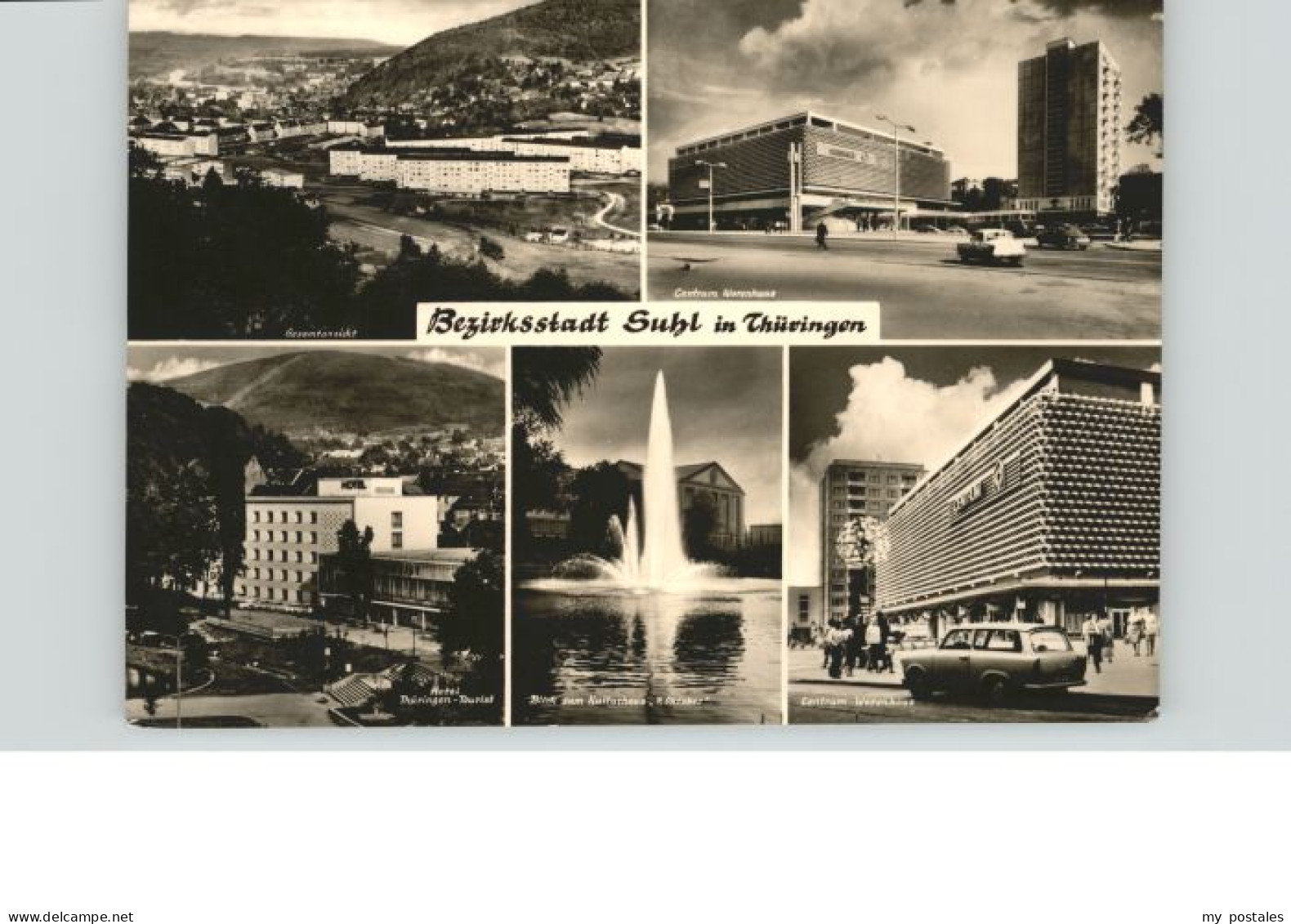 Suhl Thueringer Wald Suhl Thueringen Warenhaus Hotel