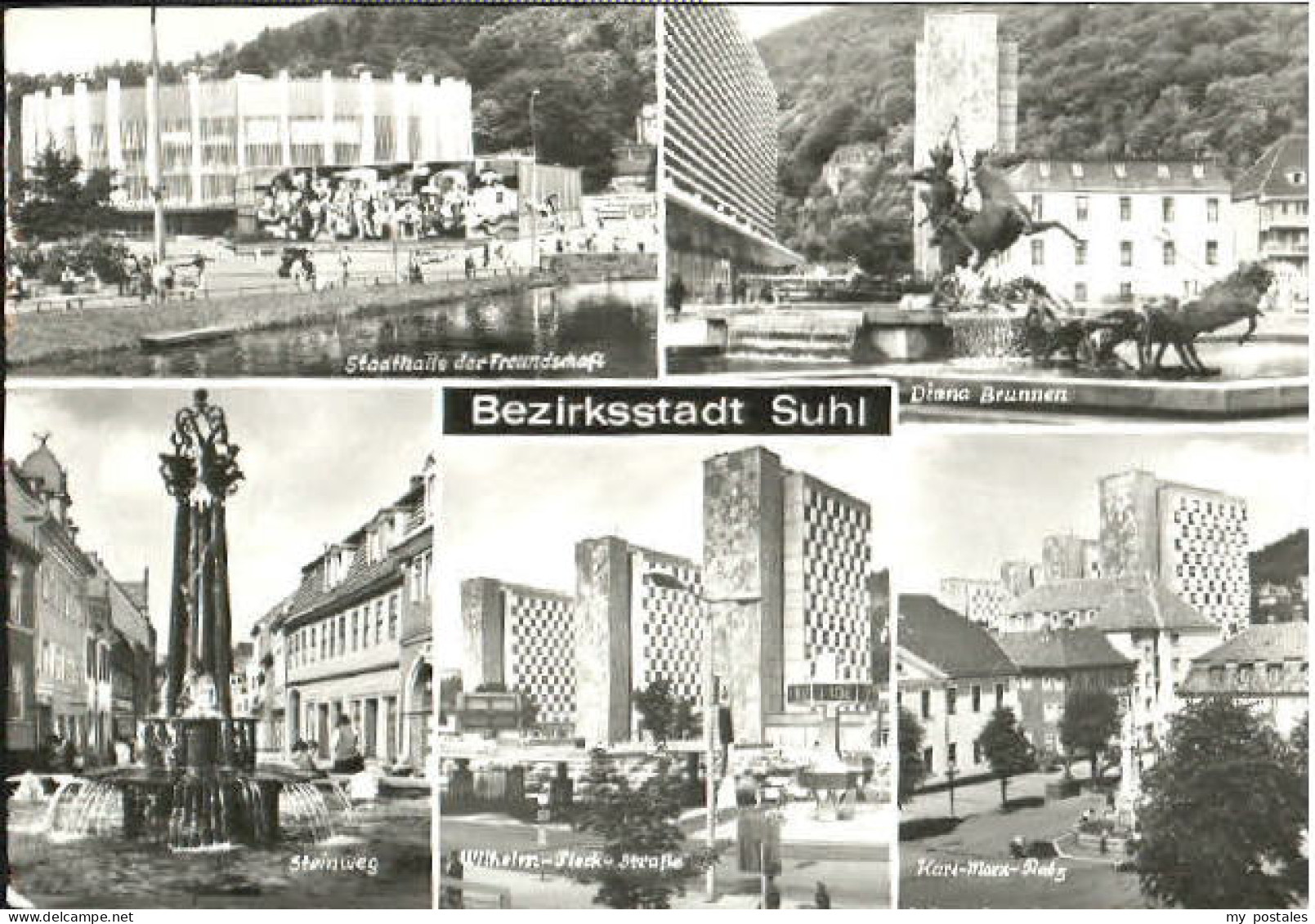 Suhl Thueringer Wald Suhl  x 1985