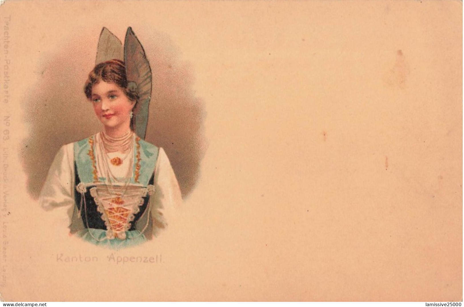 SUISSE APPENZELL folklore costume
