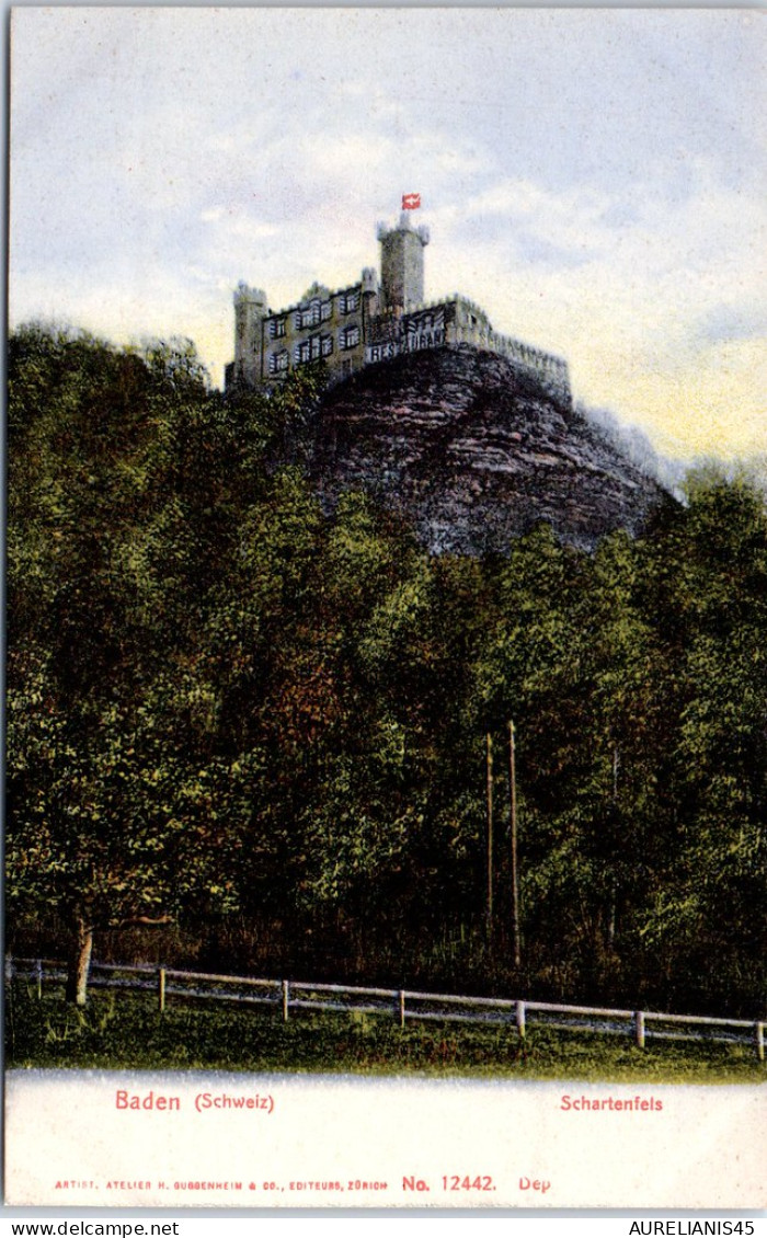 SUISSE - ARGOVIE - BADEN - schartenfels