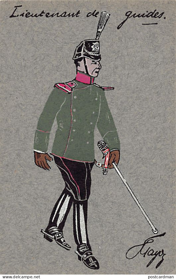 Suisse - Armée Suisse - Lieutenant de Guides - Ed. H. Lilienfeld 6