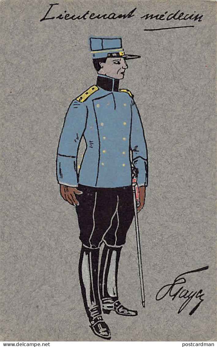 Suisse - Armée Suisse - Lieutenant médecin - Ed. H. Lilienfeld 9