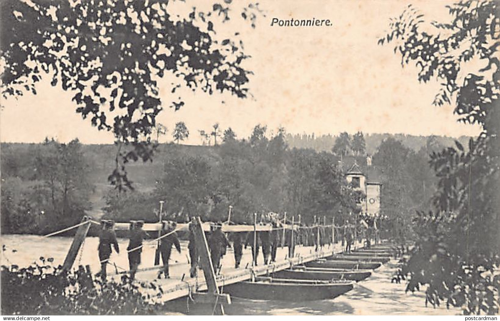 Suisse - Armée Suisse - Schweizer Armee - Esercito svizzero - Pontonniers - Pontonfahrer - Pontoniere - Ed. Künzli 3240
